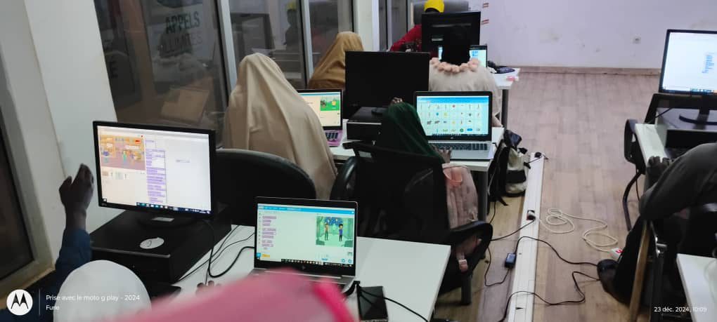 Ateliers Scratch en salle informatique